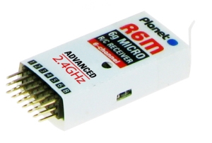 7710350 PLANET R6M 6CH 6 GRAM 2.4GHz RECEIVER